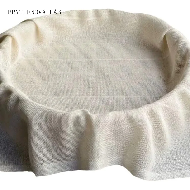 5 Pack Organic Cheese Cloth Beer Brewing Reusable Strainers Unbleached Straining Cotton Cheesecloth for Home Brewing