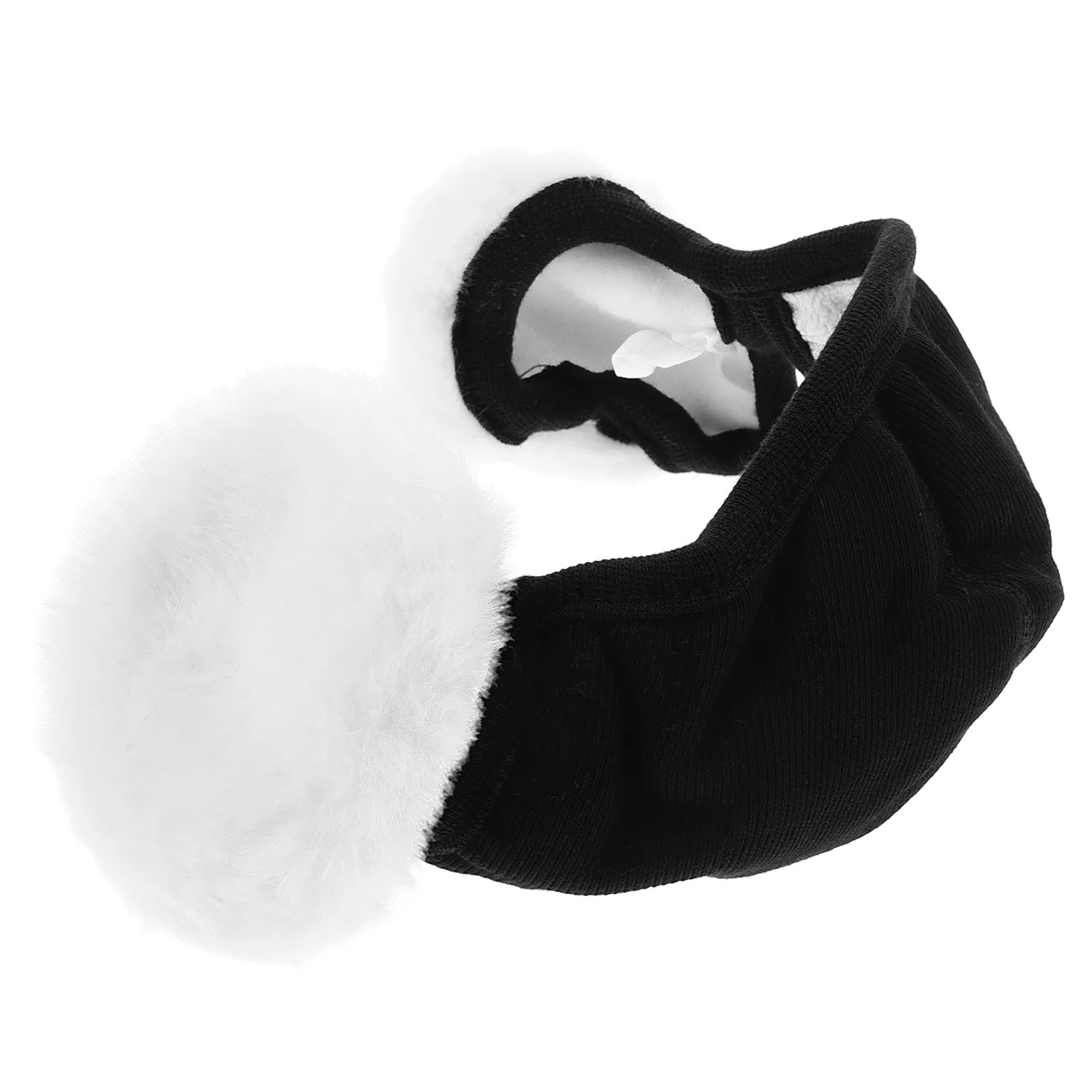 Winter Face Mask Ear Muff for Women 3D Double Layer Warm Ski Mask Outdoor Cycling Motorcycle Windproof Face Covering