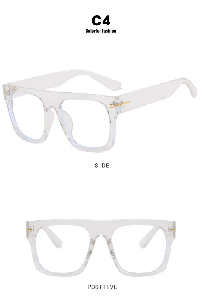 Luxuriöse Marken-Design-Lesebrille mit großem Rahmen und quadratischer Form für Männer und Frauen, klassische Business-Lesebrille mit Blaulichtfilter HS – Detail 11