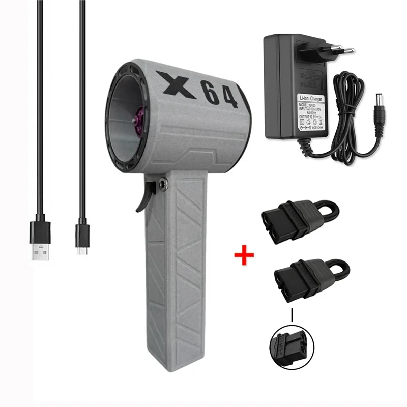 ABGR-X64 Mini Turbo Jet Fan Motore Brushless Potente Spinta Istantanea 1.4Kg/S 1000W Velocità del Vento Ventilatore Asciugatrice