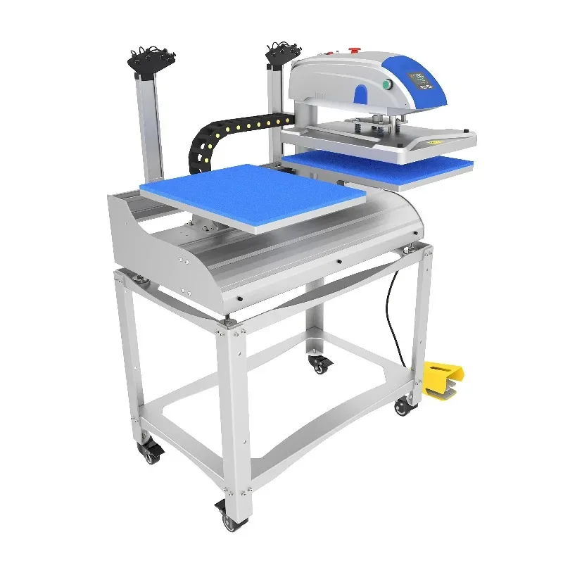 40x50（16“x20”） Double Side Station Automatic Heat Transfers Press Machine With   Alignment