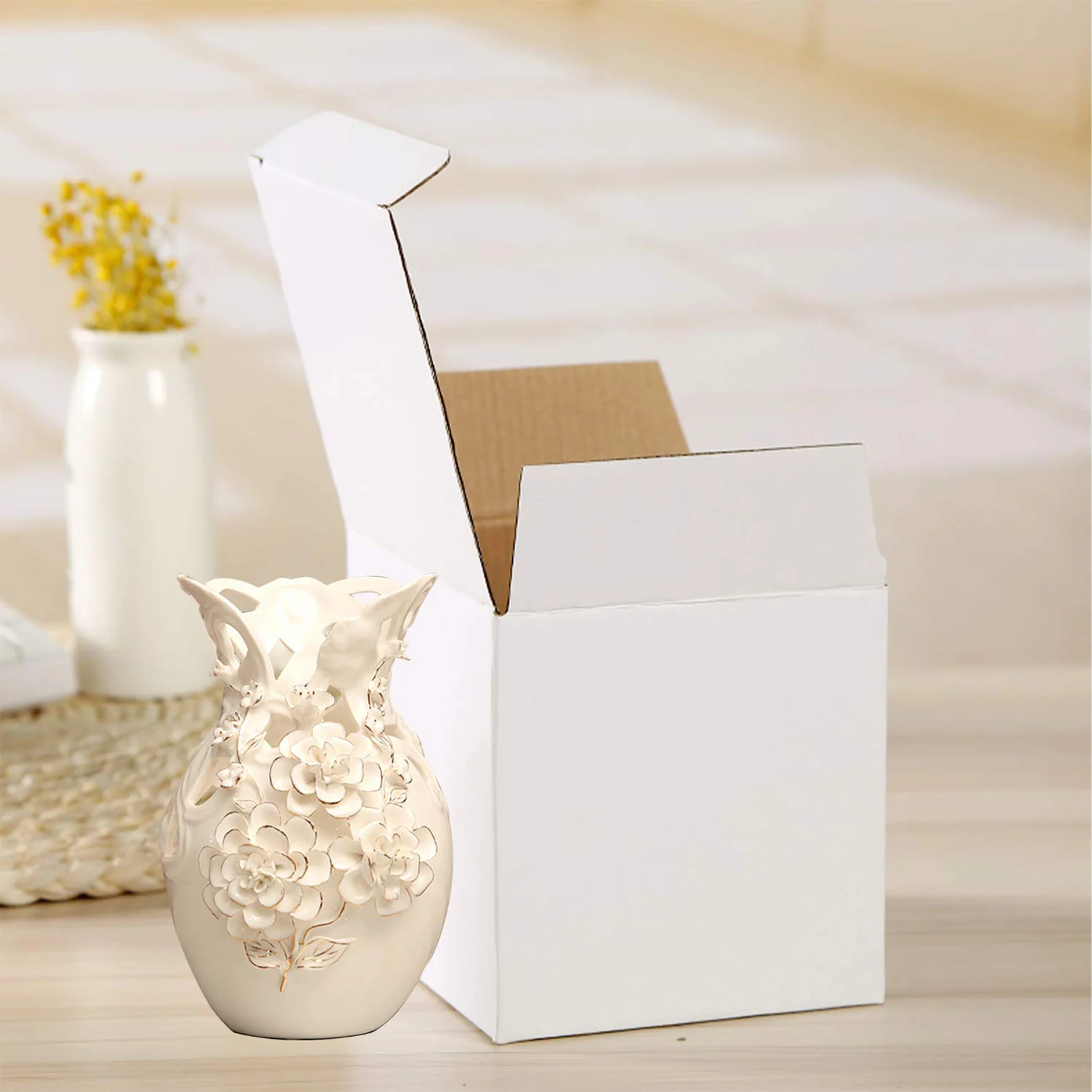 Kraft Paper Present Packaging Box Recyclable Literature Mailer Boxes for Small Business Mailing Boxes