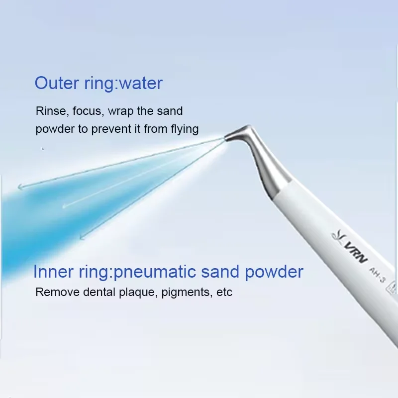 VRN Dentisty Air Prophy Jet tooth Whitening Ultrasonic Scaing Polishier Handpice Polishing sandblasting Clean Nozzle 2/4 Holes