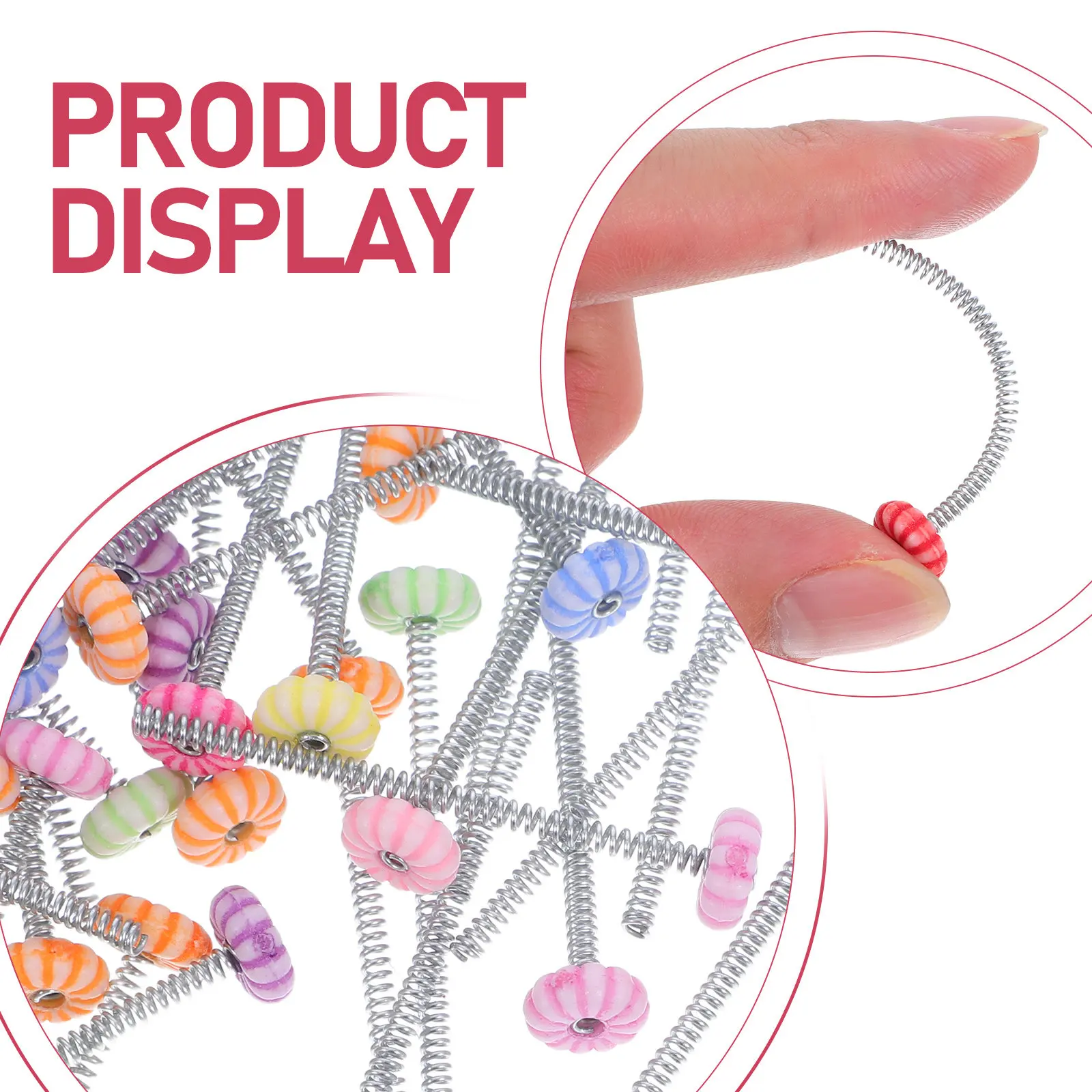 100 stuks Clip Spring Base Flexibele Diy Crafting Tools voor haarspeldmontage Schudmechanisme Swing Dashboard Supplies Barrette