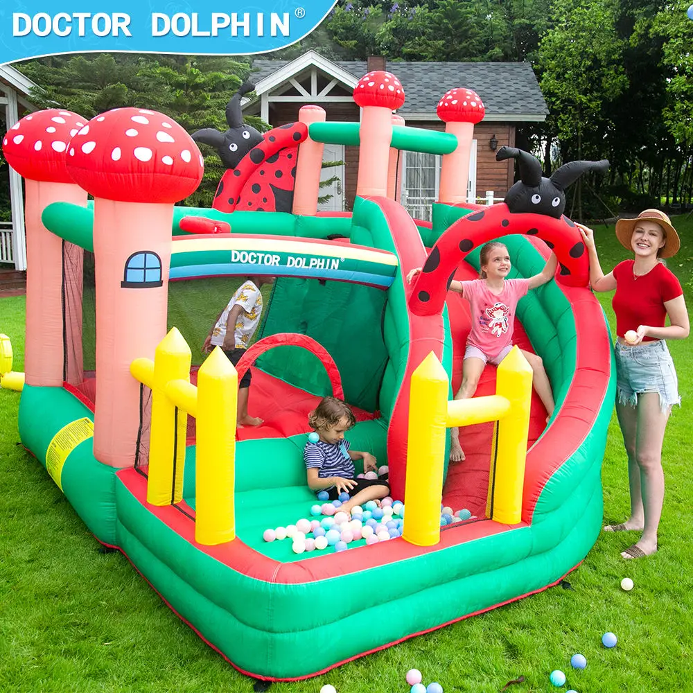 Children's Dolphin Jumping Castle Inflatable Castle Bounce House Inflatable Trampoline Manufacturer