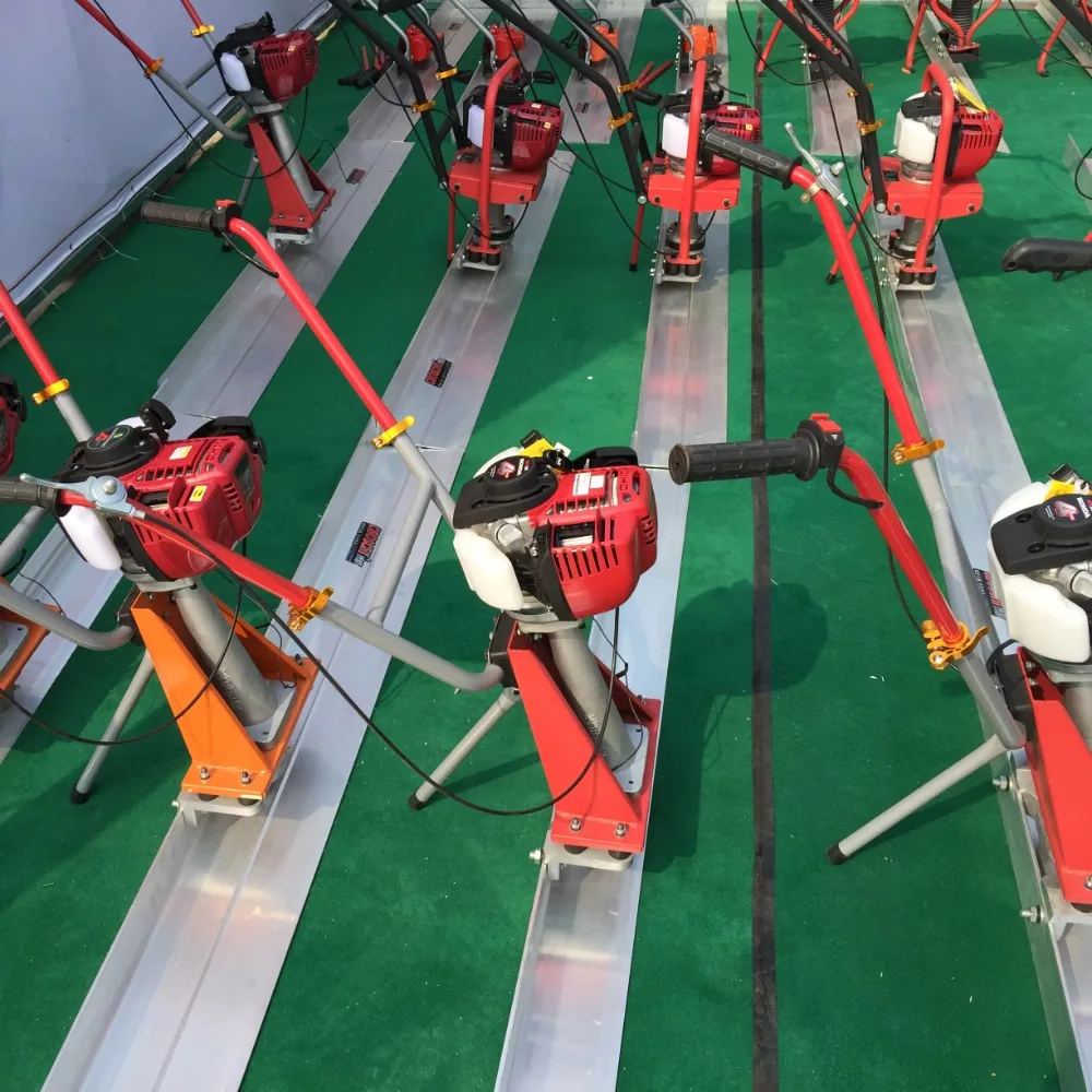 

Vibrating flat concrete horizontal ground vibration ruler construction site high efficiency