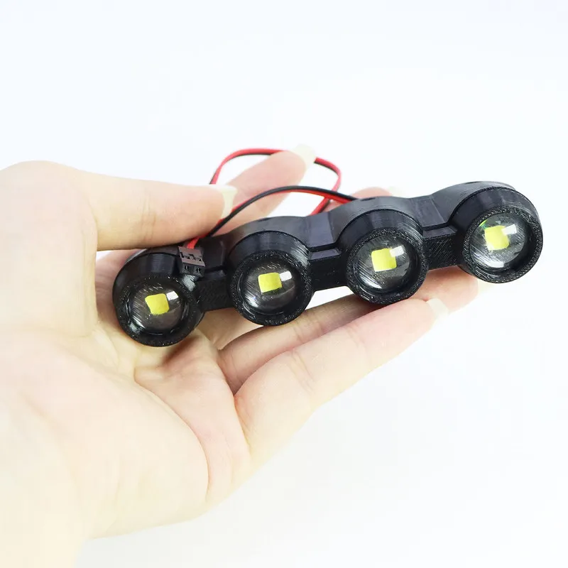 MJX 1/7 RC Car LED Headlight Spotlight Kit For Hyper Go 7303 C3 High Speed Off Road RC Vehicle Upgrade Parts view 6