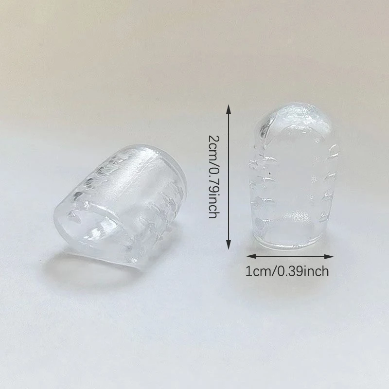 Anti-fricção protetores do dedo do pé do silicone, toe respirável cobre, bolhas, corrector joanete, cuidados com os pés, ferramentas pedicure, 10 peças