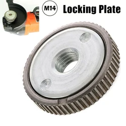 1pc M14 Thread Angle Grinder Quick Locking Pressure Plate Clamp Quick Release Nut Clamp and Device Self-locking Pressure Plate