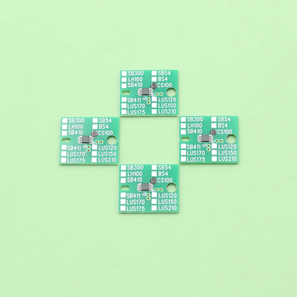4pc/set 2L 2000ml CS100 One Time Chip For Mimaki SWJ-320-S2 SWJ-320-S4 Printer CS100 Chips C M Y K