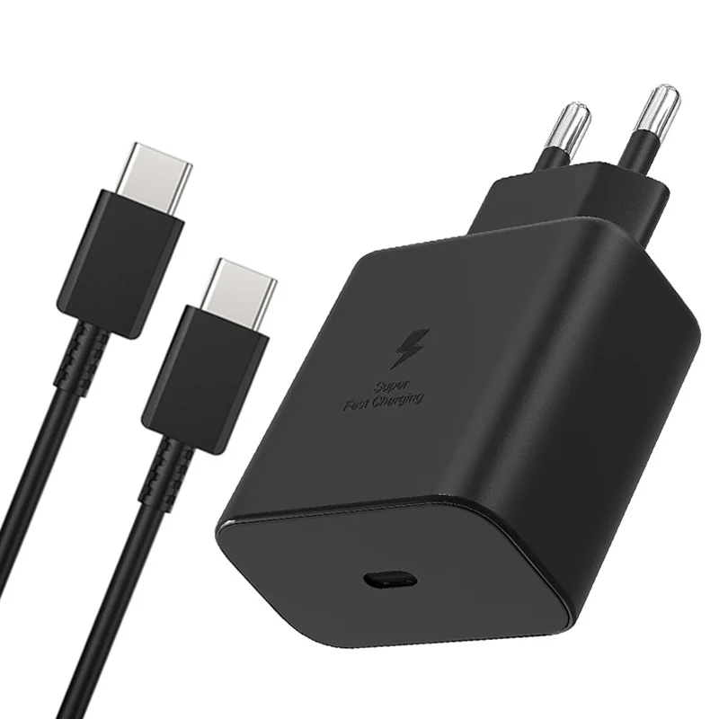 Samsung 45W Superschnellladegerät Cargador Wandadapter 5A Typ-C-Kabel für Galaxy Z Flip Fold 7 6 5 4 S25 S24Plus Note 20 10 Ultra – Detail 1