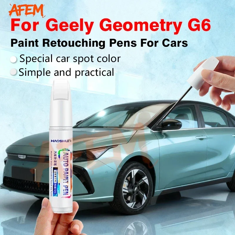 Car Paint Surface Repair Paint Pen To Increase Gloss Varnish Scratch Removal Repair Tool Moonlight Silver For Geely Geometry G6