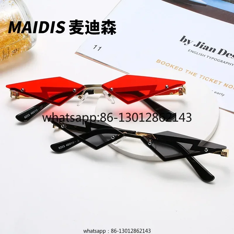European and American personalized street photography anti-ultraviolet sunglasses