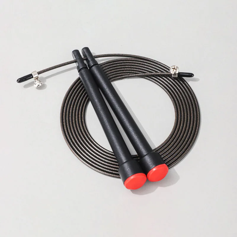 Professionelles Speed-Springseil mit 360° ° Drehbare Kugellager, 3 Meter verstellbares Seil, Anti-Skip-Griff für Fitness- und MMA-Training – Detail 6