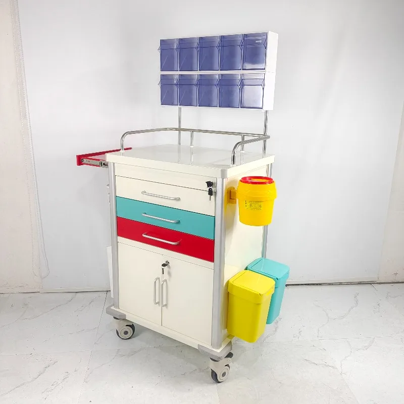 Modern Anesthesia Cart Hospital Furniture for Clinics Hospital Furniture Trolley