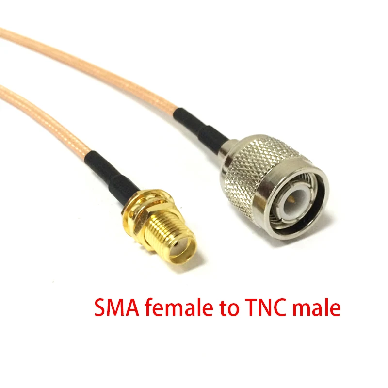 New SMA  Male Female RP Switch TNC Jack Plug Reverse Pigtail Cable RG316 Wholesale 15CM/30CM/50CM/100CM