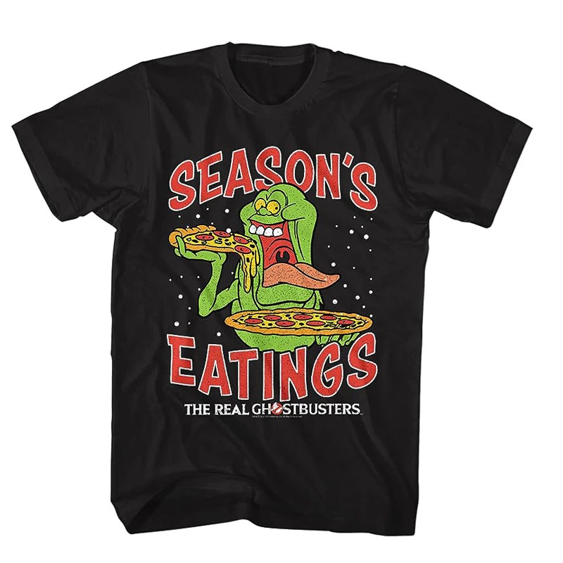 Summer Retro 2016 Movie Collaboration Ghostbusters T-Shirt Graphic Cotton Tee Printing High-end Luxury Unisex Style