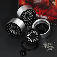  4pcs RC Aluminium 2.2 beadlock Wheels Rims for RC Mud Truck Rock Crawler Trx4 Scx10 Capra Gen8 Upgrades