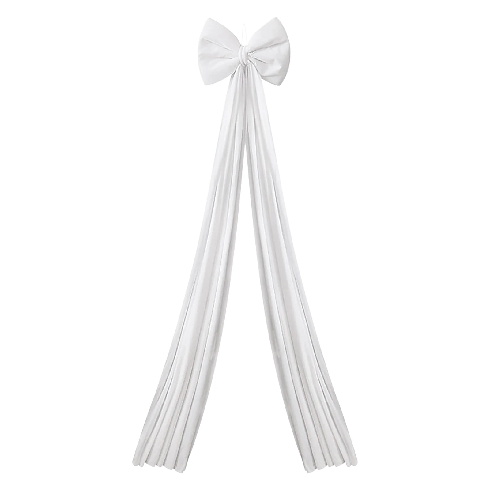 اضافية كبيرة عيد الميلاد الباب الأمامي القوس زينة 15.7X78.7 بوصة المخملية عيد الميلاد باب إكليل القوس مطرز عيد الميلاد جارلاند البط البري #4