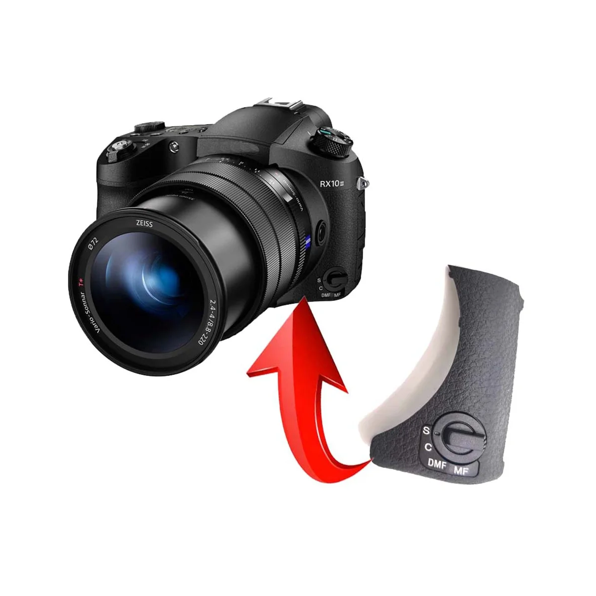 

Боковая кожа New RX10M3 Боковая кожа для -RX10M3 -RX10M4 RX10III RX10M4 RX10IV