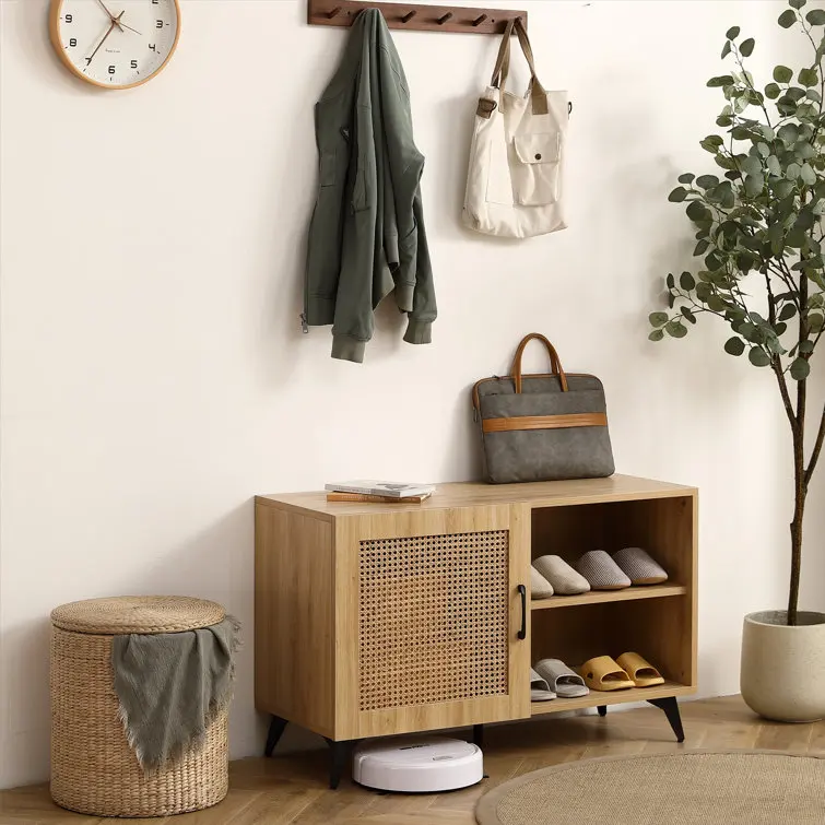 Holz Rattan Schuhs …