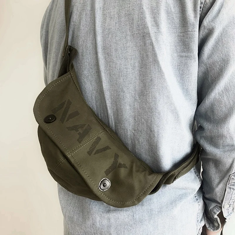 

Ретро-сумка через плечо в стиле милитари, многофункциональная сумка-кроссбоди, сумка-трансформер 2-в-1, молодежная повседневная сумка из мягкого полиэстера