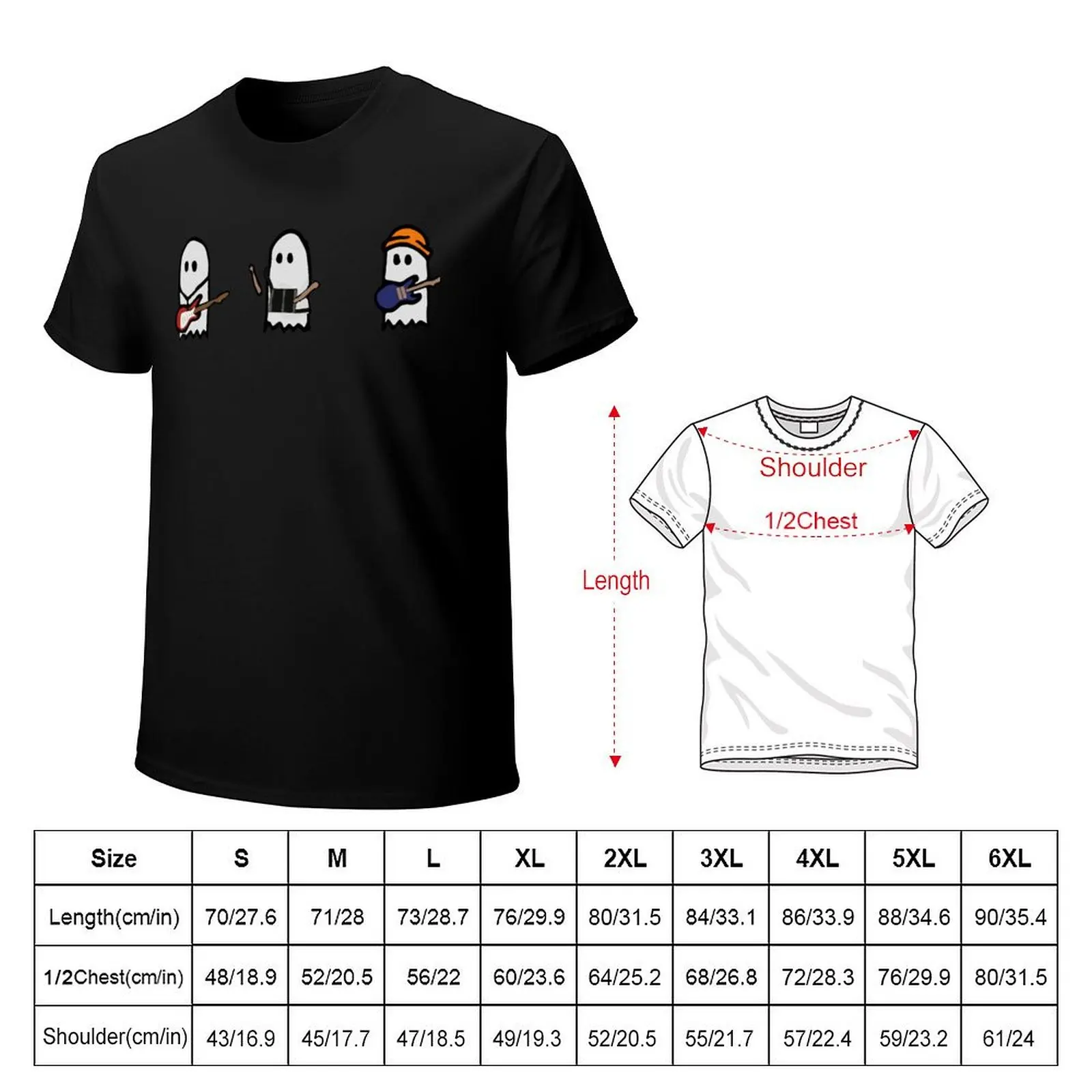 Julie and the phantoms Ghost pack T-Shirt Breathable Gym Short Sleeve T-Shirt