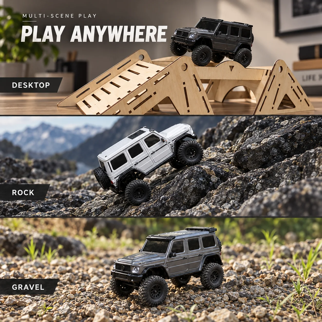 AX30 C8842 1/30 RC Rock Crawler 4WD RTR Mini Off Road Climbing Truck Full Proportional Remote Control Car LED Light