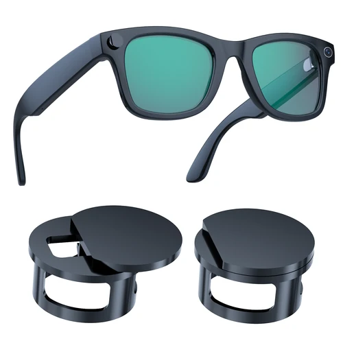 Cubierta de bloque de luz LED para gafas Meta, cubierta protectora de lente de cámara para gafas Meta Rayban Way-Farer/skyler/headliner
