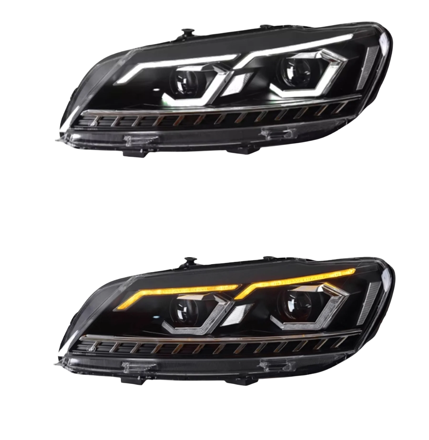 Car Led Headlight Daytime Running DRL for Volkswagen vw passat 11-15 Turn signal