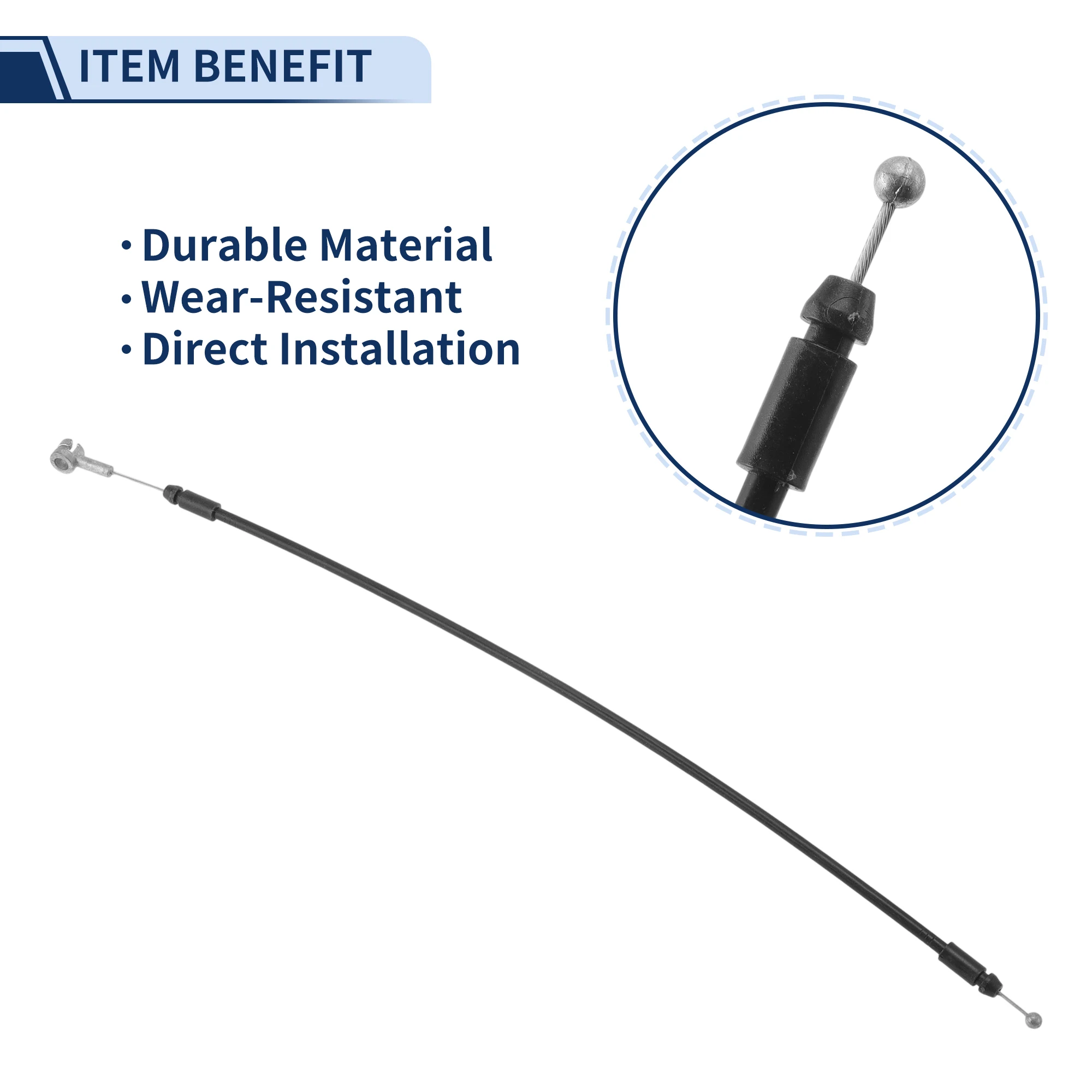 UXCELL Hood Latch Release Cable for HYUNDAI SANTA FE 2013-2018 No.811902W100