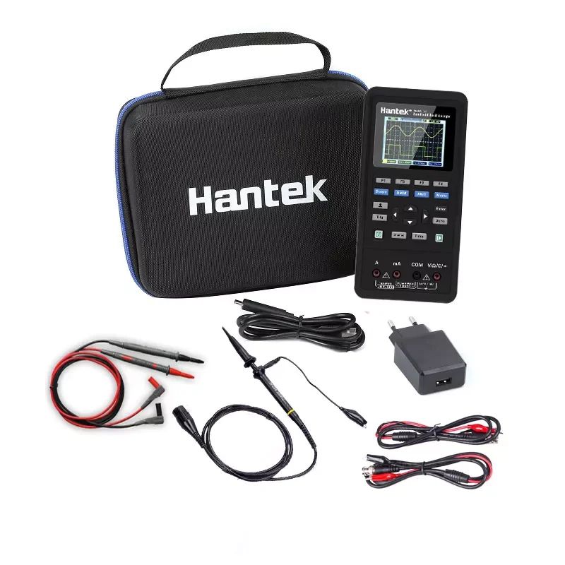 

Hantek 2c42 Digital Oscilloscope Multimeter Usb Portable 2 Channels 40mhz 250msa/s Multifunction Tester