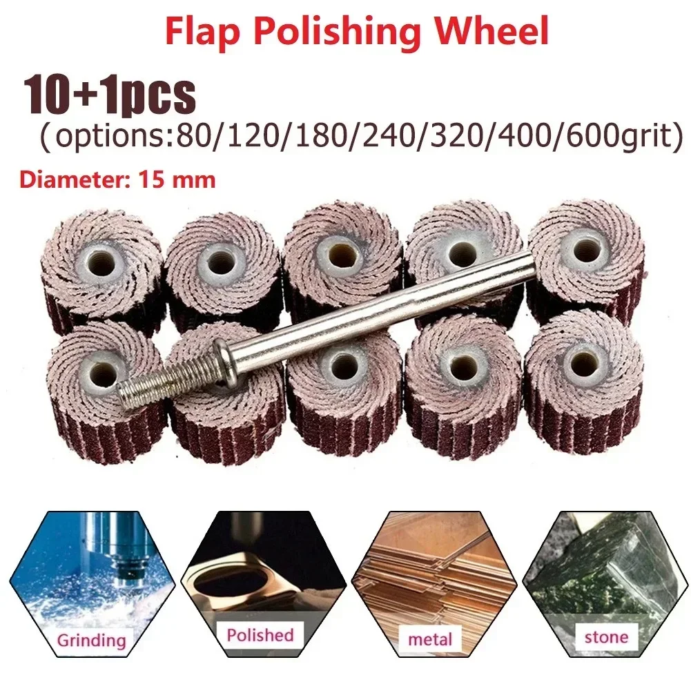 

Rotary Grinding Wheel 80-600 Grit Abrasive Flap Flap Wheel Grinding Mini