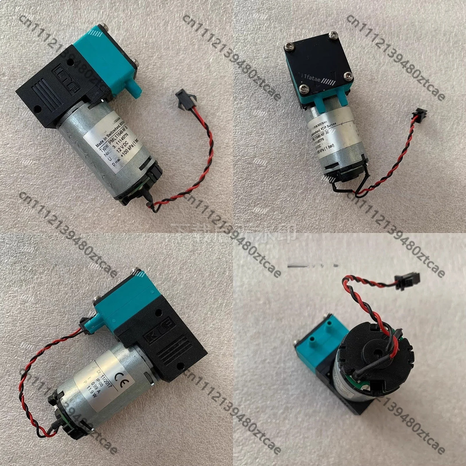 DC 12V 11.9W Diaphragm Water Pump, Self-Priming Flow Pump for RV Marine Caravan Sprayer