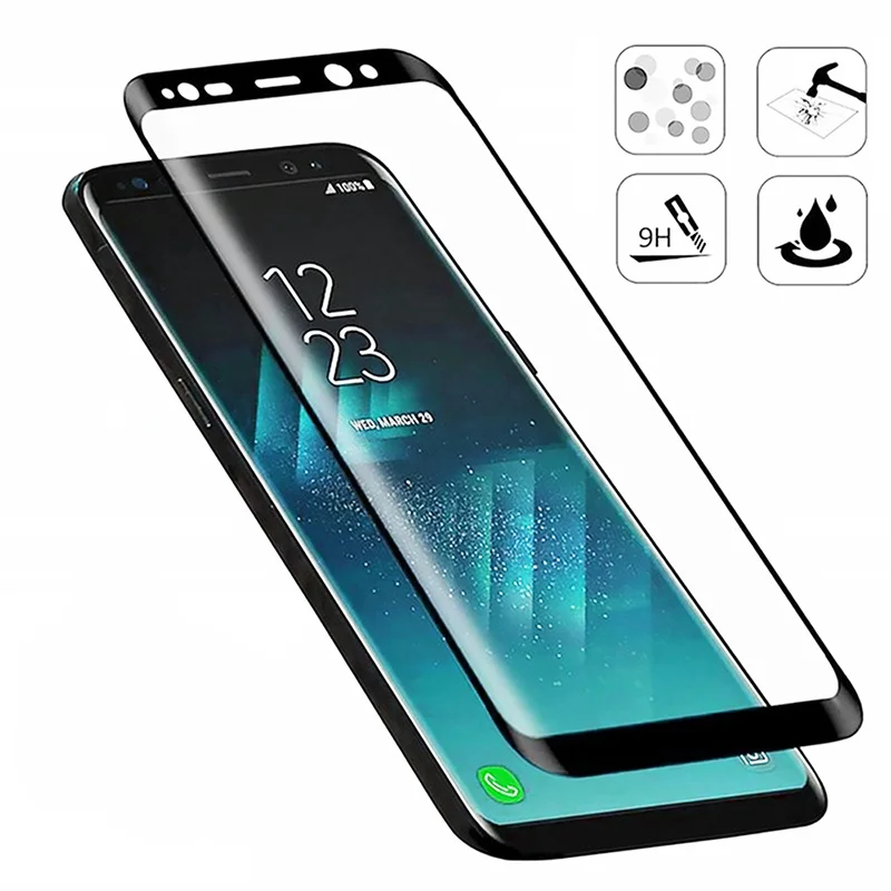 20D Curved Protective Glass for Samsung S9 S8 Plus Screen Protector for Samsung S20 Ultra S20 Plus S10e S10 Plus HD Front Glass