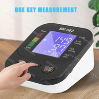 Electric Tonometer Arm Blood Pressure Monitor Digital Heart Beat Rate Pulse Meter Backlight Automatic Home Blood Pressure Meter