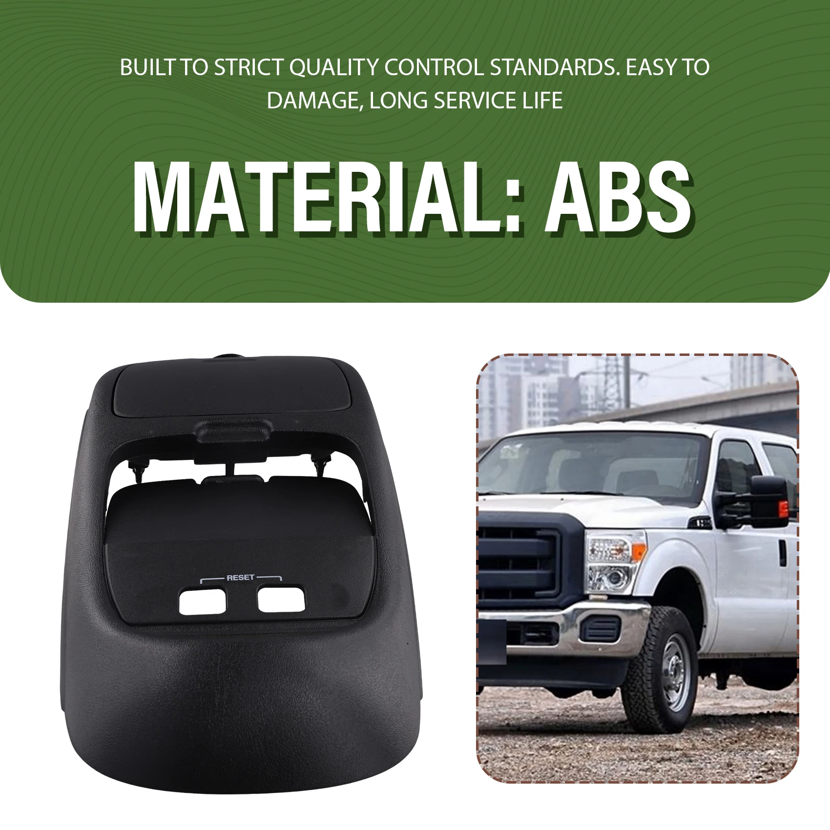 Durable-2002-2004 для Ford F-250 F-350 F-450 F-550 Super Duty верхняя консоль 2C3Z-25519A70-AAC новый черный