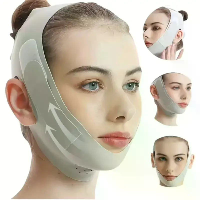 Reusable V Shaper Sleep Mask Facial Sculpting Lifting Anti Wrinkle Strap Face Care Beauty Tool