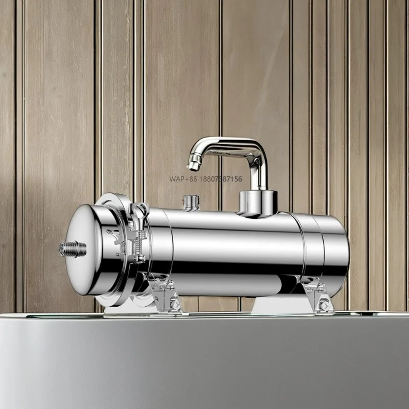 Stainless Steel Ultrafiltration Water Purifier for  Outdoor Use Manual Operation 5000L/h Flow Rate 0.01 Micron