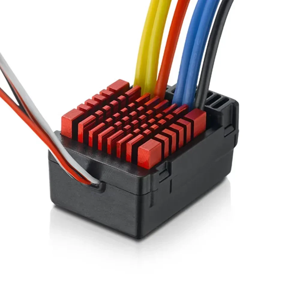 Hobbywing QuicRun WP880 80A Dual Brushed 2-4S LiPo Waterdichte ESC Snelheidsregelaar voor 1/8 RC Auto