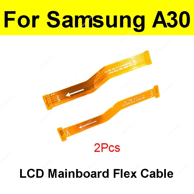 

Гибкий кабель для основной материнской платы Samsung Galaxy A30 SM-A305F, гибкий кабель для материнской платы, гибкий кабель для ЖК-дисплея, запасные части для ремонта