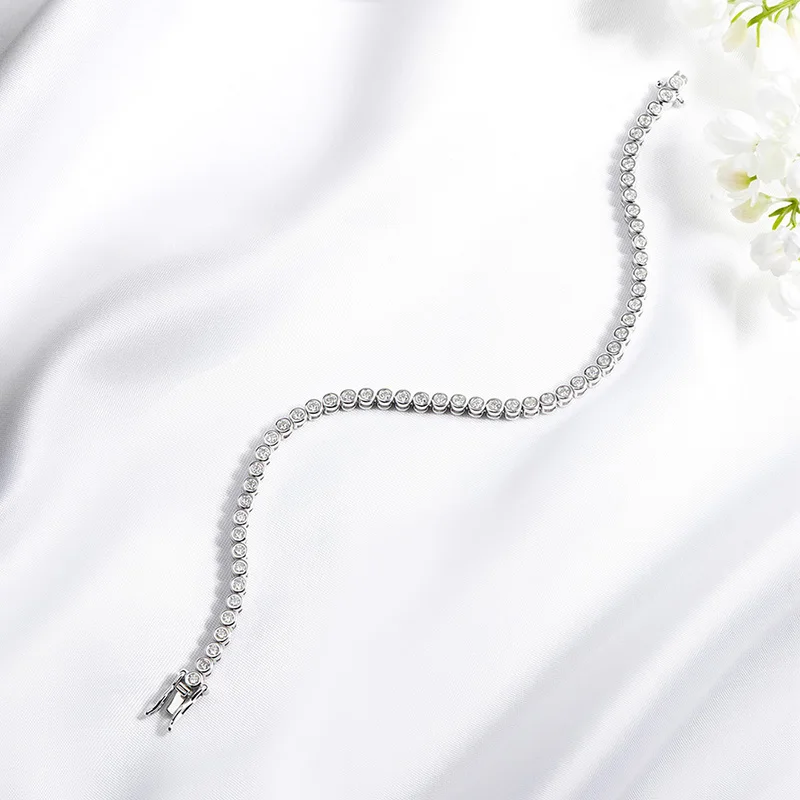 Thumbnail 3 - #15 Trending Moissanite Tennis Bracelets Right Now