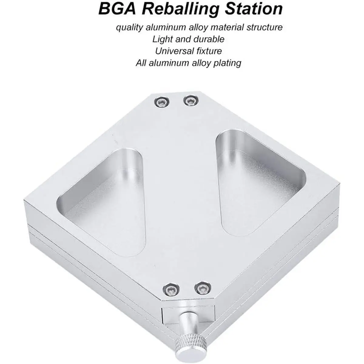 Winter Essential Adjustable BGA Time Efficient Tool HT-90 Stencil Holder for Laptop CPU Phone Repair Diagonal Solder Ball Jig, C