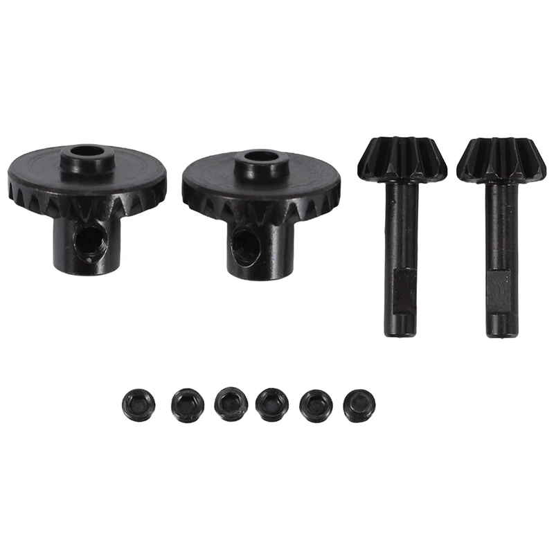 FBIL-RC Car Metal Spare Part Upgrade Metal Front & Rear Axle Gear Shaft Driving Gear Set For WPL B1 B14 B16 B24 C14 C24 Perfectl