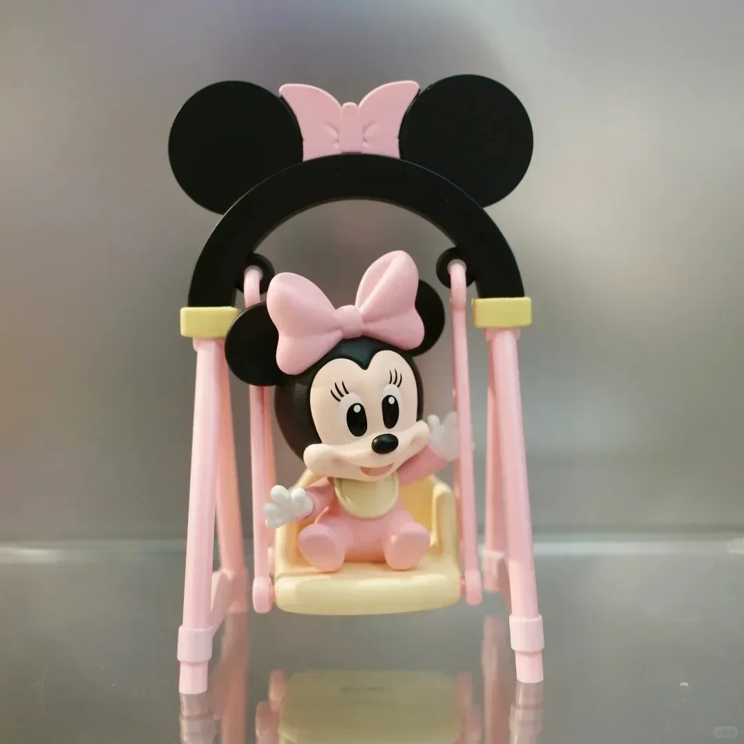 Disney Swing Series Handmade Blind Box Cute Mickey Goofy Desktop Decoration Girl Trendy Toy Graduation Gift