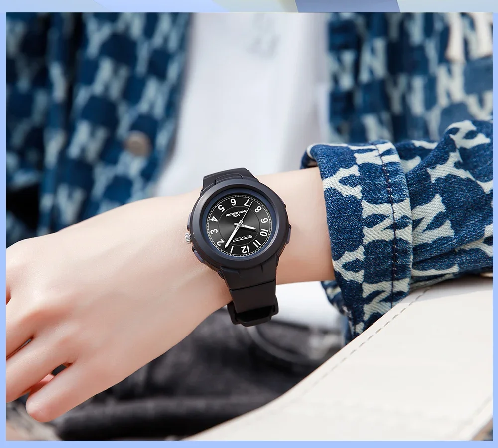 SANDA 6095 New Fashion Trend Ladies Watch Sports 30M Waterproof Wrist Watch Ladies Watch Casual Clock Relogio Feminino
