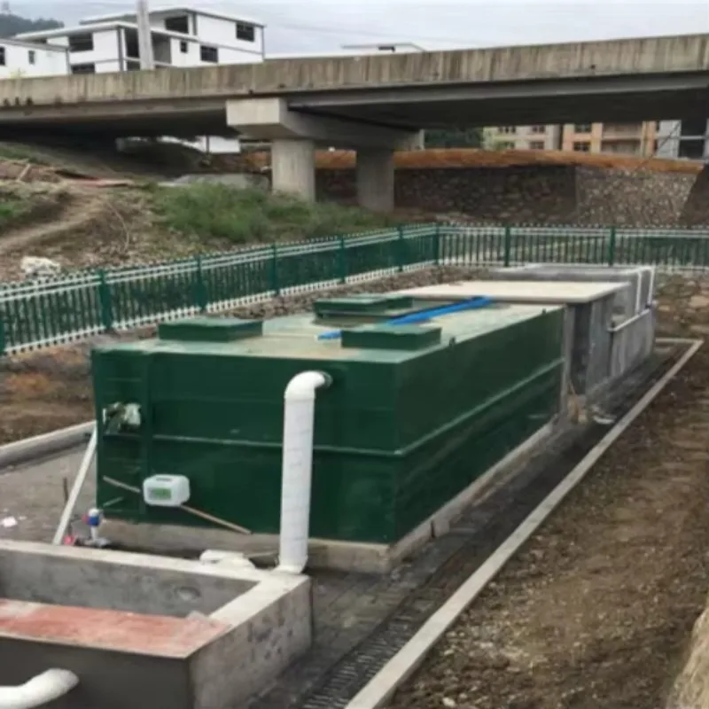 Customized Underground Integrated Sewage Treatment  Abattoir/slaughter House Sewage Treatment Plant