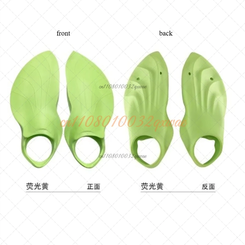 Professional Training Swimming Fins Flexible Soft Comfort Adult Snorkeling Foot Flipper Diving Fins, XXS-L