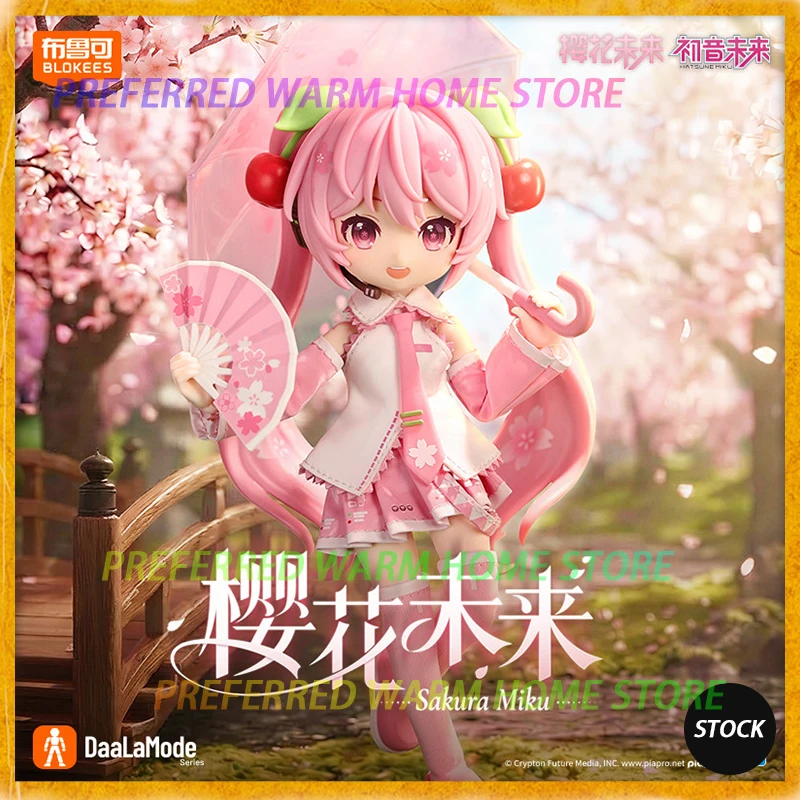 

In Stock Original FANTASTICS Sakura Miku SERENDIPITYEDITION Q Ver. HATSUNE MIKU Sakura Assembling Movability Mooel Toys