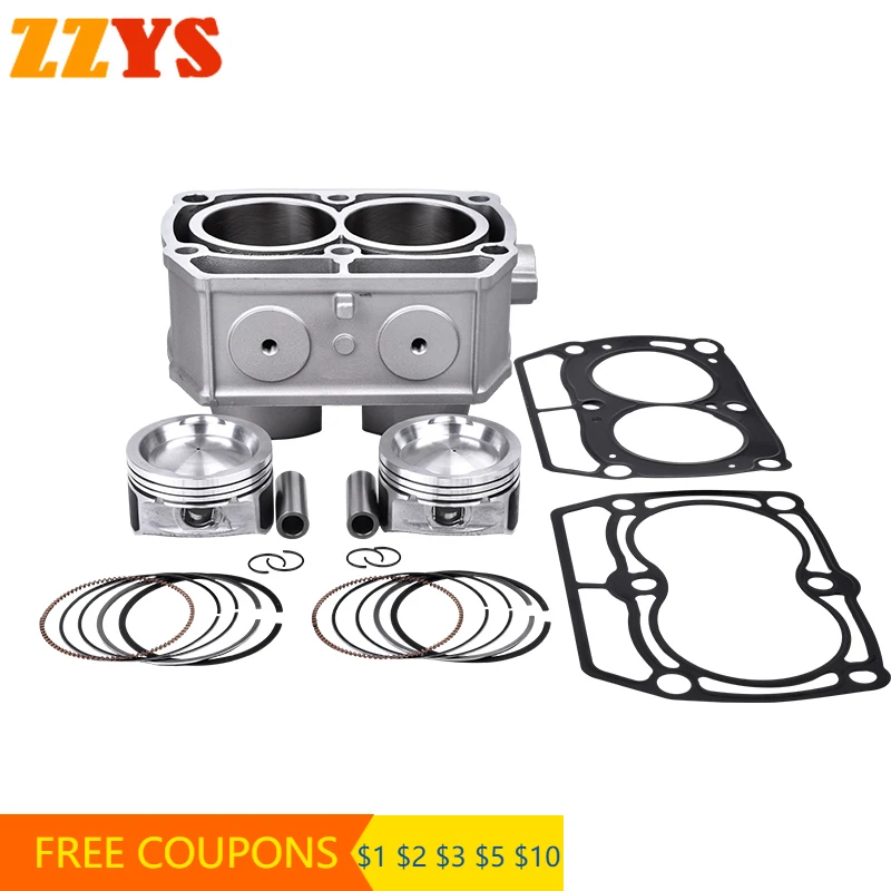 

80mm Motorcycle Engine Cylinder Head Overhaul Mat Piston Rings Gasket Top End Kit For Polaris SPORTSMAN 800 EFI SCANDINAVIAN 08